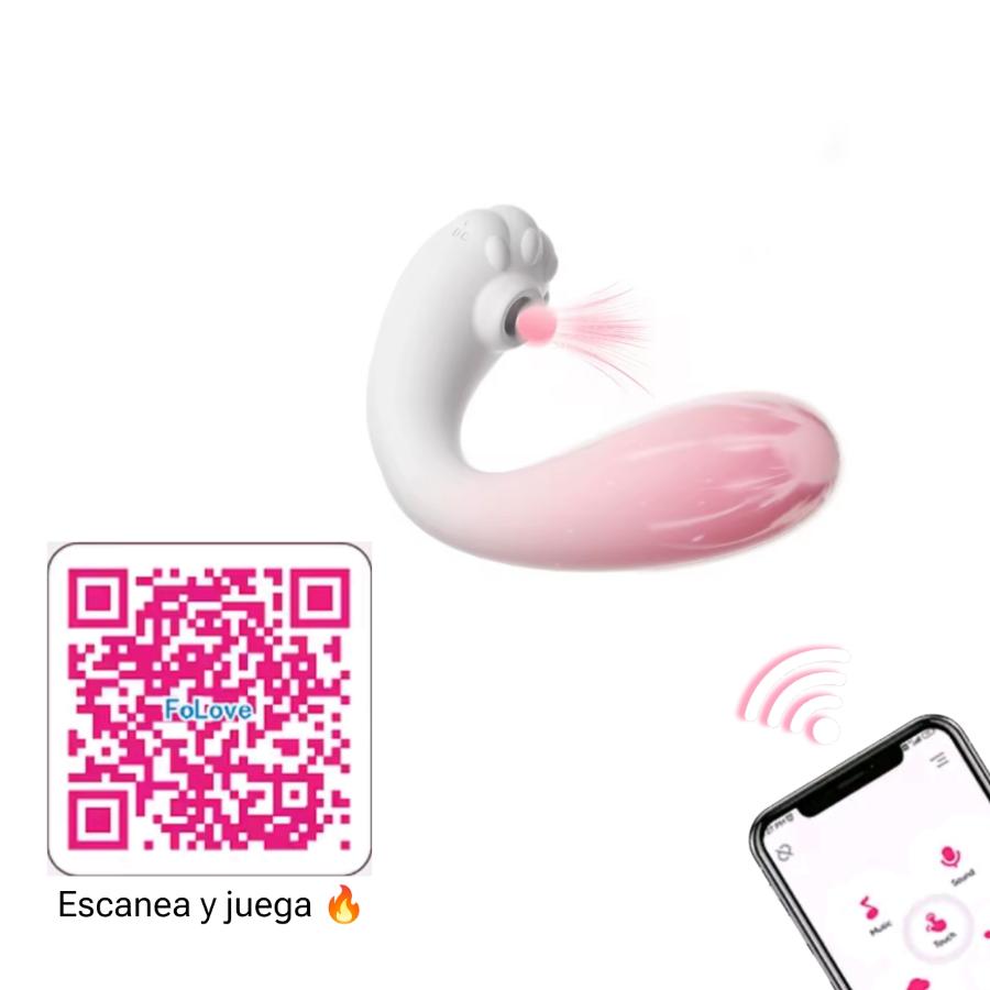Cat Succionador y Vibrador con APP